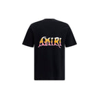 Amiri Black Cotton T-Shirt