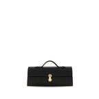 Savette Black Raffia Handbag