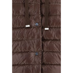 Herno Brown Polyester Full-Length Jacket