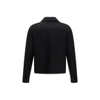 Amiri Black Cotton Full-Length Jacket
