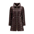 Herno Brown Polyamide Full-Length Jacket