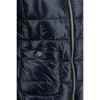 Herno Blue Polyamide Full-Length Jacket