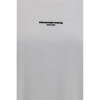 Alexander Wang White Cotton T-Shirt