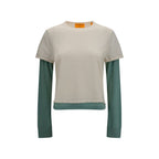 Guest in Residence Beige Cotton Sweatshirt