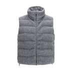Herno Gray Polyester Sleeveless Jacket