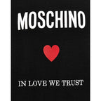Moschino Couture Black Cotton Sweatshirt