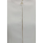 The Row White Linen Jacket