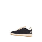 Golden Goose Black Calf Leather Bos Taurus Athletic Sneakers