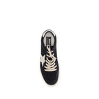 Golden Goose Black Calf Leather Bos Taurus Athletic Sneakers