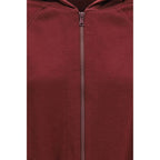 Brunello Cucinelli Bordeaux Cotton Sweatshirt