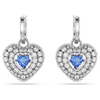 Swarovski Gray Stainless Steel Earrings