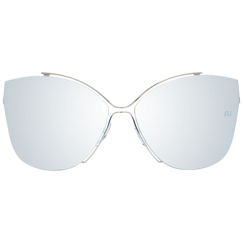 Ana Hickmann Gold Acetate Sunglasses