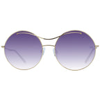 Ana Hickmann Gold Metal Sunglasses