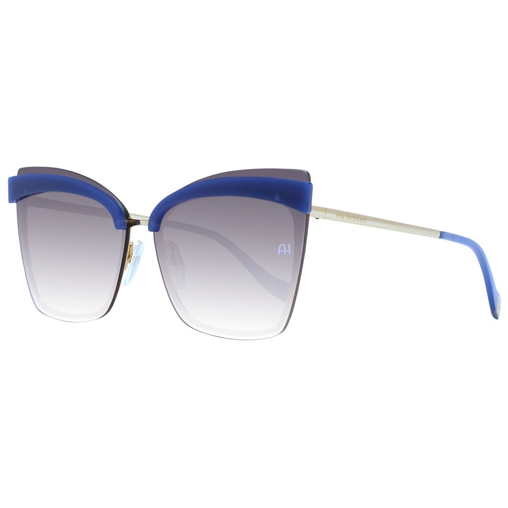 Ana Hickmann Gold Metal Sunglasses
