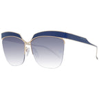 Ana Hickmann Gold Metal Sunglasses