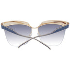 Ana Hickmann Gold Metal Sunglasses