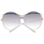 Ana Hickmann Gold Acetate Sunglasses