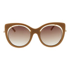 Ana Hickmann Brown Acetate Sunglasses