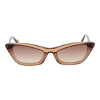 Ana Hickmann Brown Acetate Sunglasses