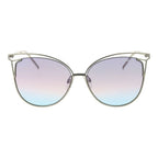Ana Hickmann Gray Metal Sunglasses