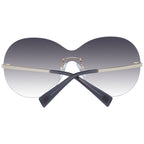 Ana Hickmann Gold Metal Sunglasses