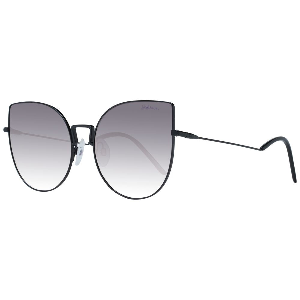 Ana Hickmann Black Metal Sunglasses