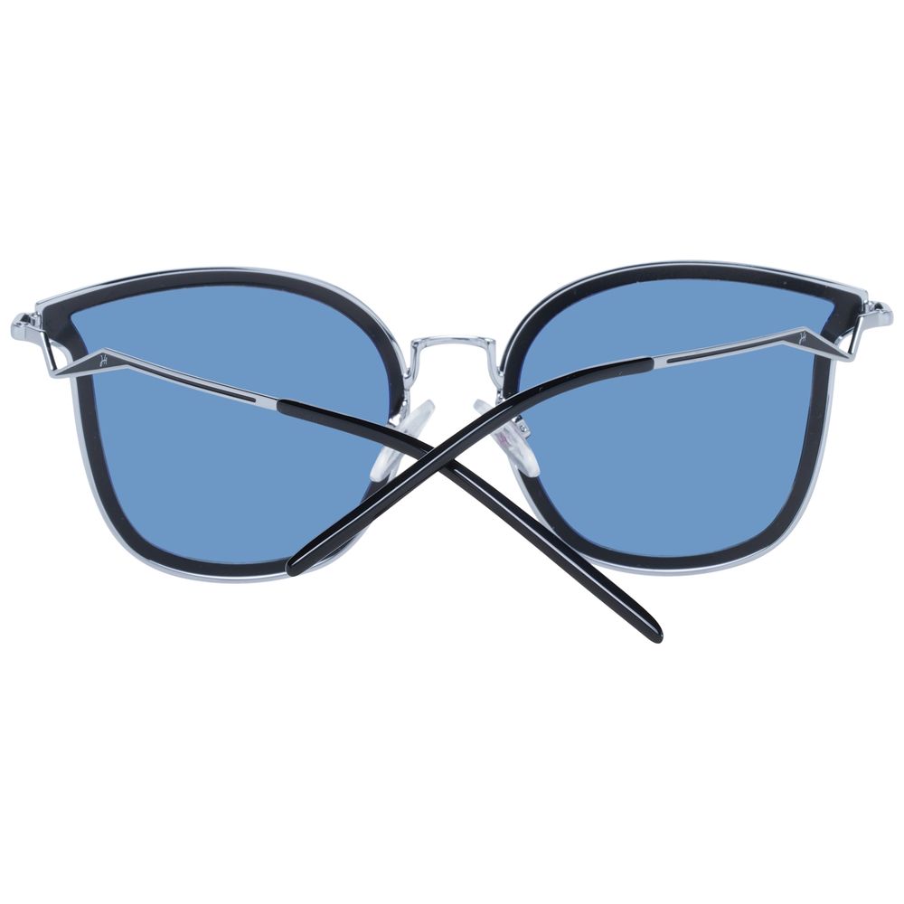 Ana Hickmann Gray Metal Sunglasses