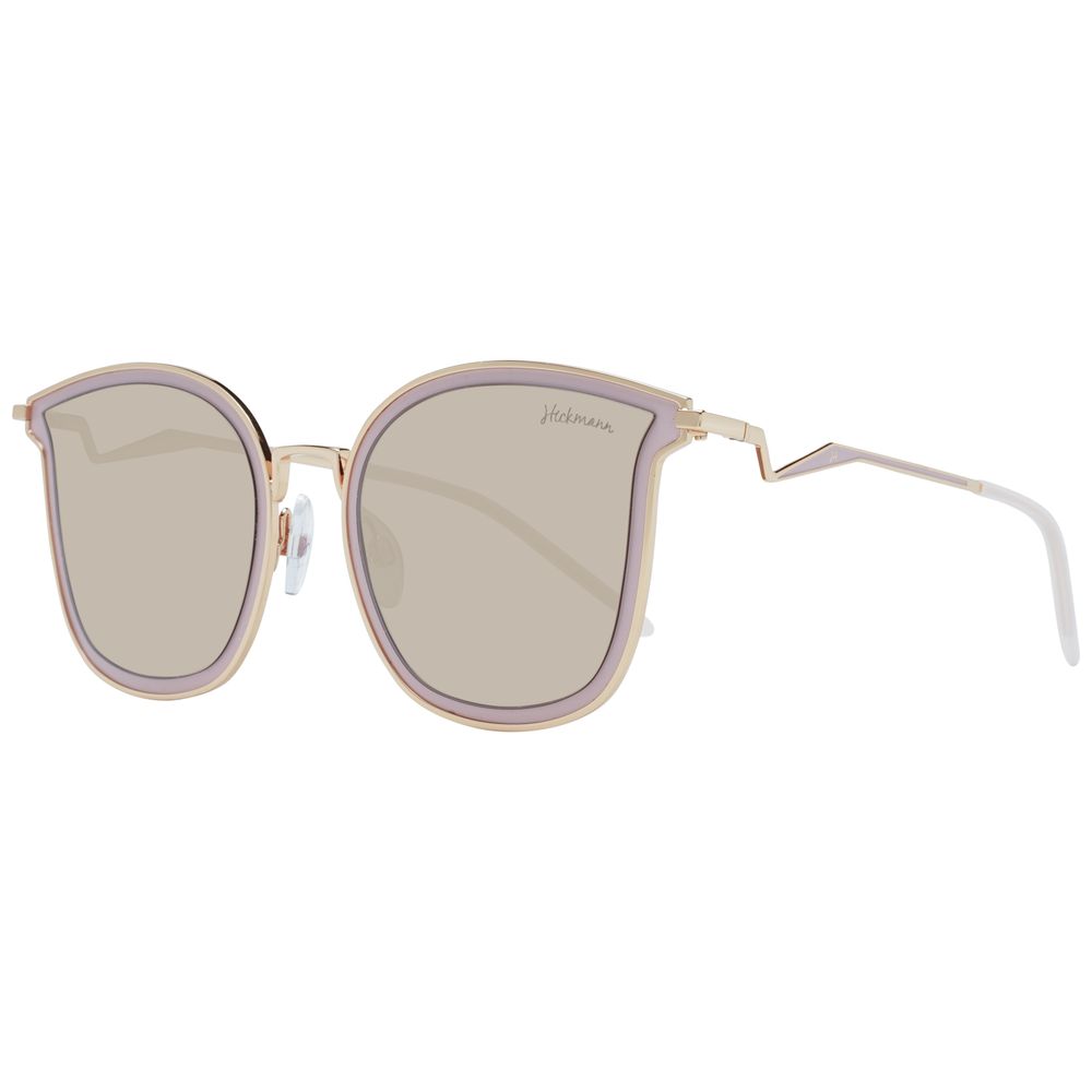 Ana Hickmann Gold Metal Sunglasses