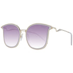 Ana Hickmann Beige Metal Sunglasses