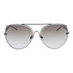 Ana Hickmann Gray Metal Sunglasses
