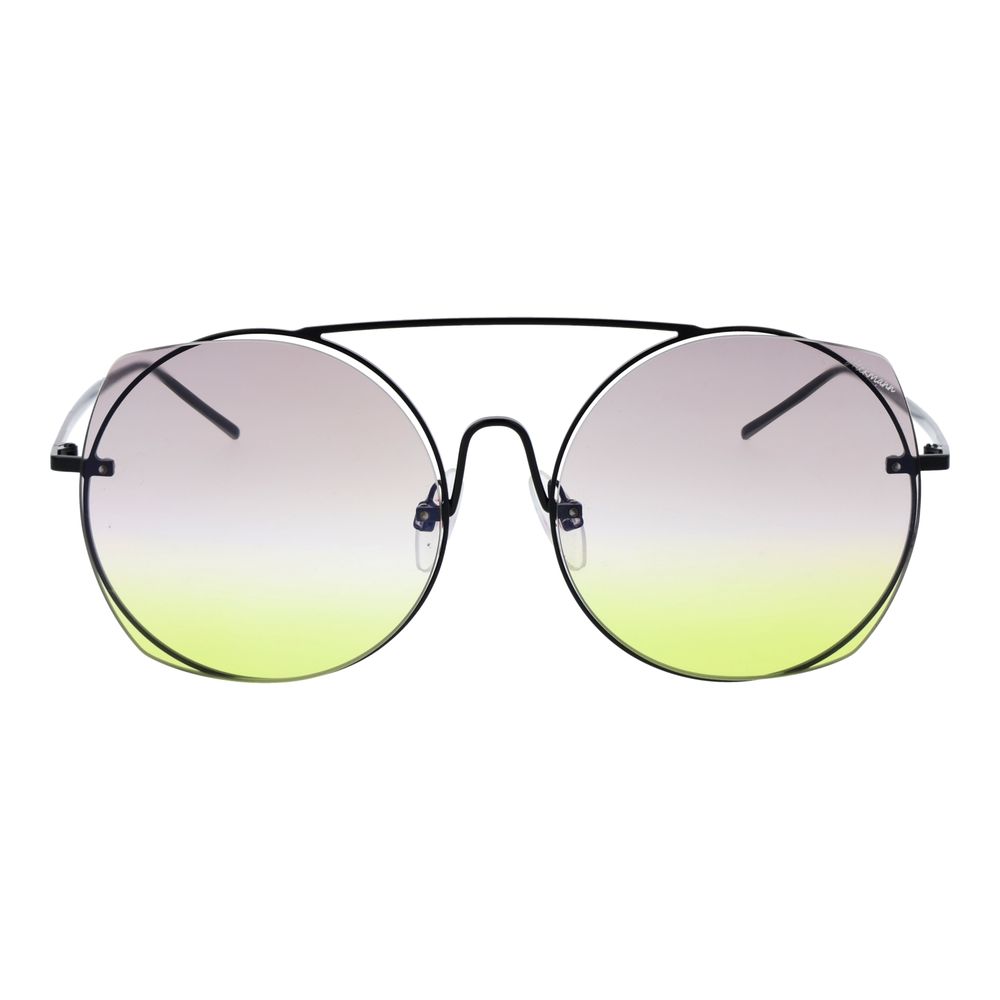 Ana Hickmann Black Metal Sunglasses