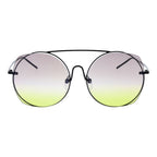 Ana Hickmann Black Metal Sunglasses