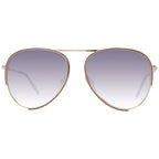 Ana Hickmann Gold Metal Sunglasses