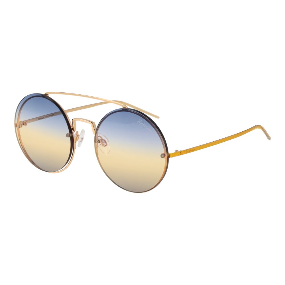 Ana Hickmann Gold Metal Sunglasses