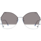 Ana Hickmann Gray Metal Sunglasses