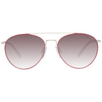 Ana Hickmann Gold Metal Sunglasses