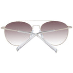 Ana Hickmann Gold Metal Sunglasses
