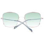 Ana Hickmann Gold Metal Sunglasses