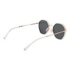 Ana Hickmann White Metal Sunglasses