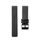 TAYROC Black Leather Dress Watch