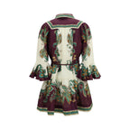 Alemais Multicolor Linen Casual Dress