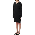 Lemaire Black Cotton Casual Dress