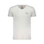 Aeronautica Militare Bianco Cotton Mens T-Shirt
