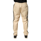 Dolce & Gabbana Beige Cotton Skinny Men Jogger Trouser Pants