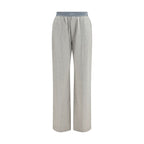 Kenzo Gray Cotton Joggers (Workout Pants)