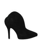 Alaïa Black Leather Ankle Boots