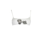 Karl Lagerfeld White Polyamide Women's Swimsuit