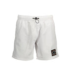 Karl Lagerfeld Bianco Polyester Men's Swim Boxer