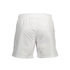 Karl Lagerfeld Bianco Polyester Men's Swim Boxer