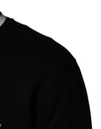 Dolce & Gabbana Black Super King Crew Neck Sweatshirt Sweater